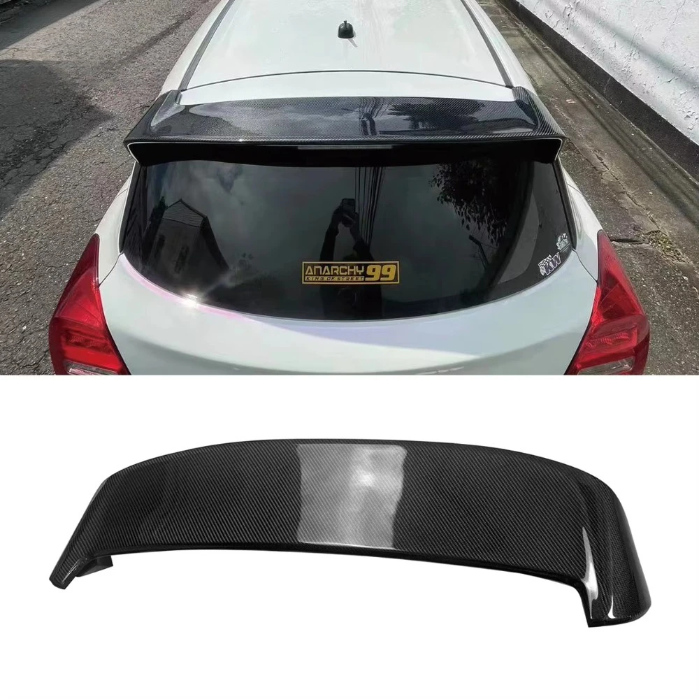 

For Swift ZC33S 2018-2024 Carbon Fiber Rear Spoiler High-Performance Car Bumper Parts