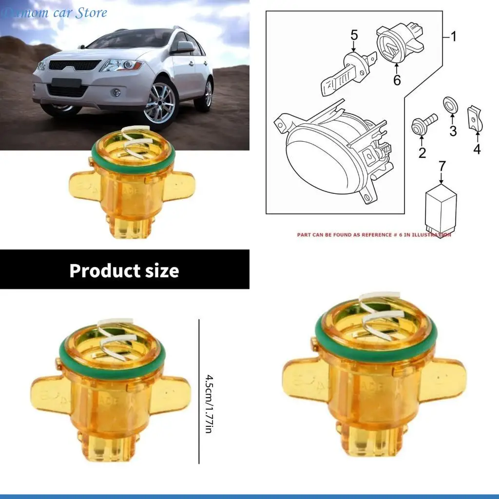 

A2UC Fog Lamp Base, Plastic, Direct Fit, for S70 XC70 30795072, Easy install