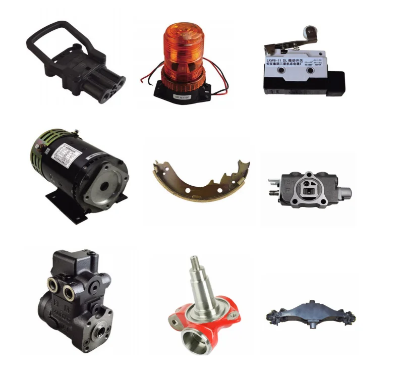 Electric forklift parts, frame parts, hydraulic system parts, disc bevel gears