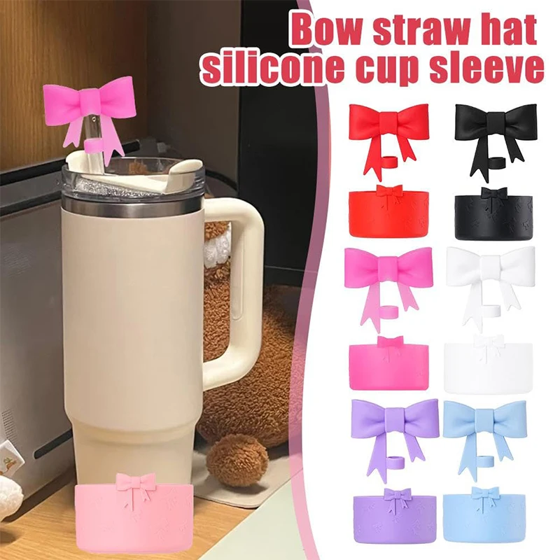 Silikonowa osłona dolnej tulei 7,5 cm do butelki na wodę Stanley 40oz Tumbler Quencher Adventure i Ice Flow Flip 30 Oz 20 Oz