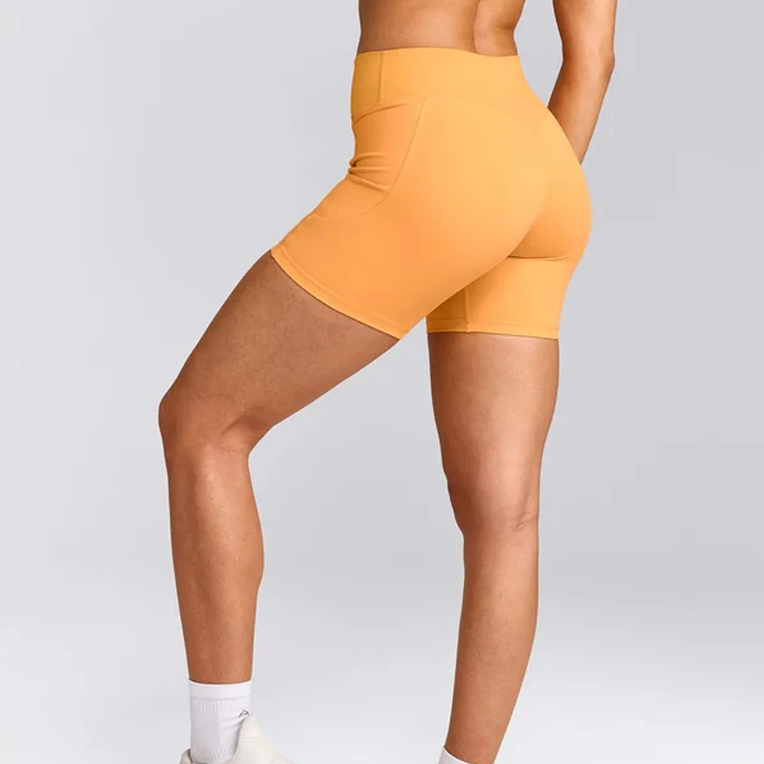 Women's High-Waist Butt-Lifting Yoga Shorts Tight Fitness Running Sports Cycling Cross-Border Yoga Pants
