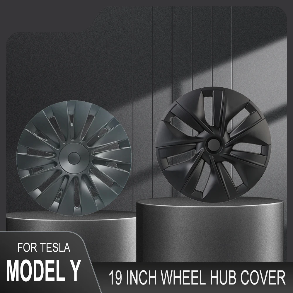 

4PCSFor Tesla Model Y 19 Inch Hubcap Car Replacement Performance Automobile Wheel Cover Full Rim Caps Accessories 2018-2024