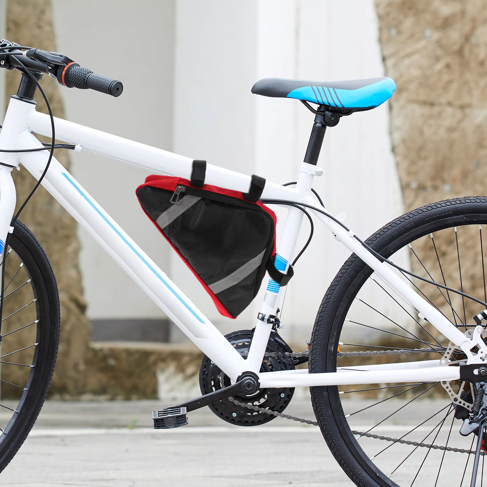 

Large Capacity Waterproof Top Tube Bike Bag Frame Pouch For Cycling Storage Tools Phone Bicycle Accessories