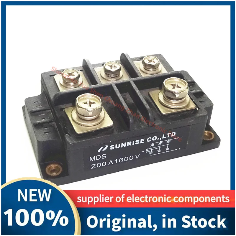 Three-phase Rectifier Module MDS100-16 MDS150-16 MDS200-16 MDS100A1600V MDS150A1600V MDS200A1600V