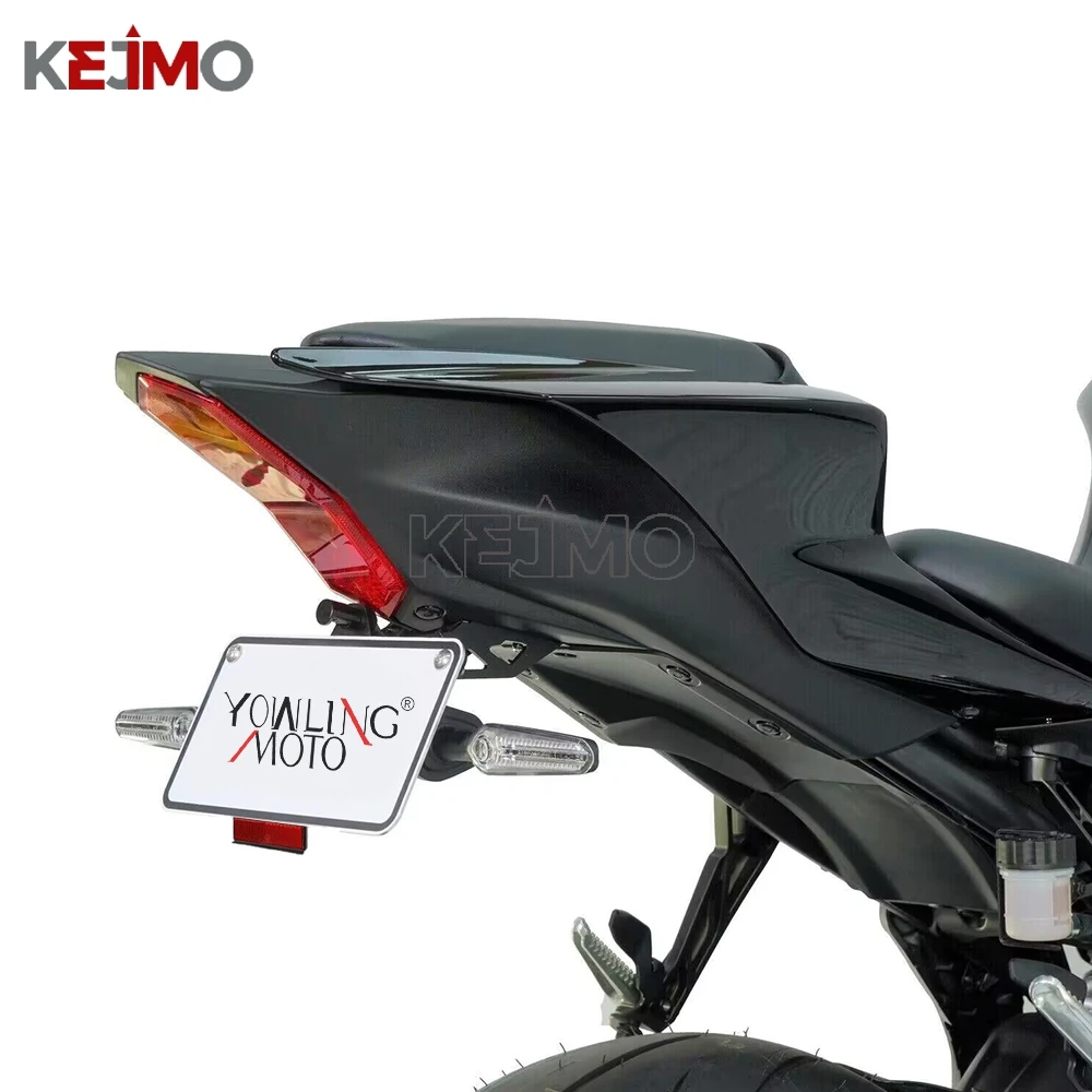 

License Plate Holder Extend Tail Reflector Accessories For YAMAHA FZ6 / Fazer 2004-2009 2008 2007 FZ6 Fazer Motorcycle Aluminum