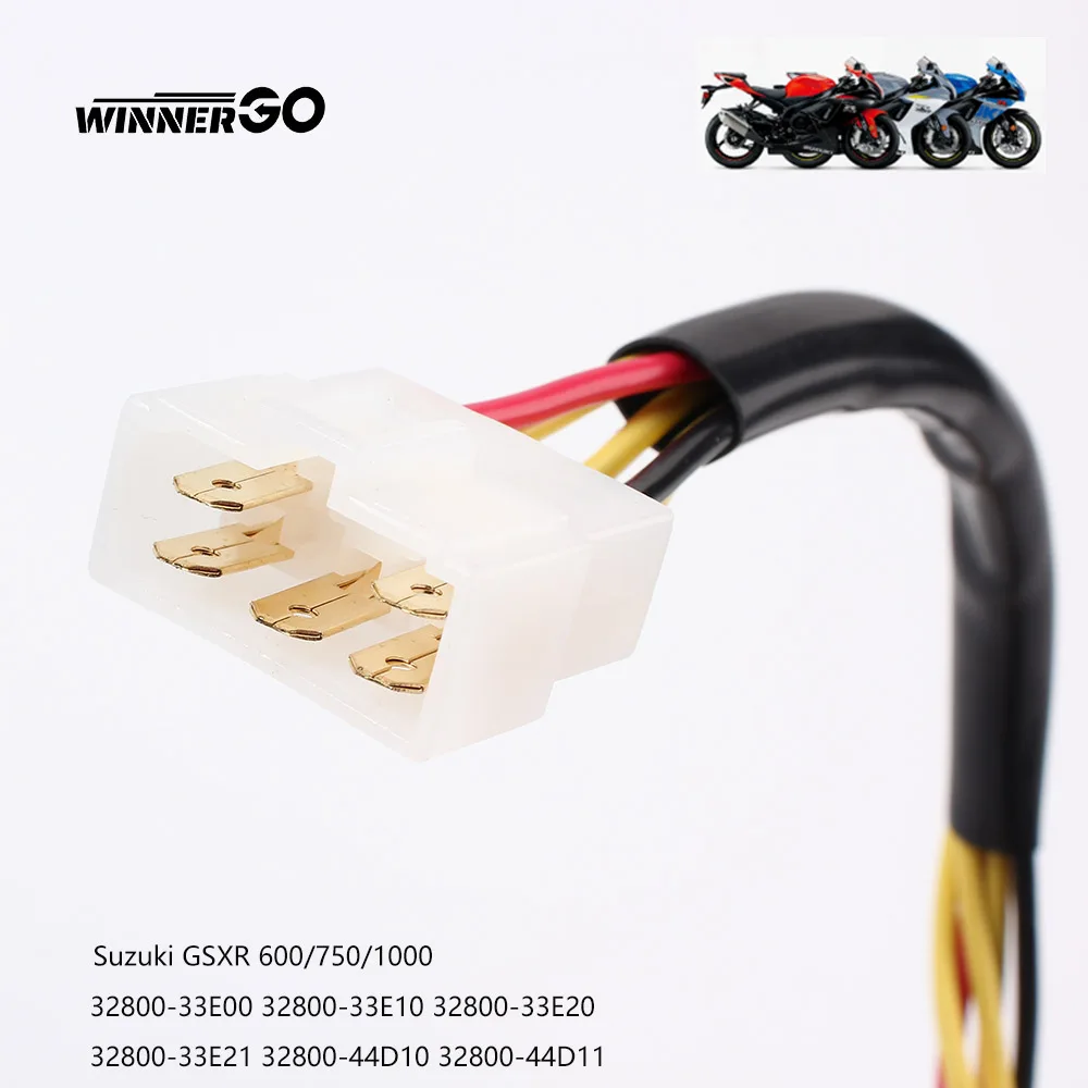 Spannungsregler-Gleichrichter für Suzuki GSXR 600 750 1000 32800-33E00 32800-33E10 32800-33E20 32800-33E21 32800-44D10 32800-44D11 – Detail 4