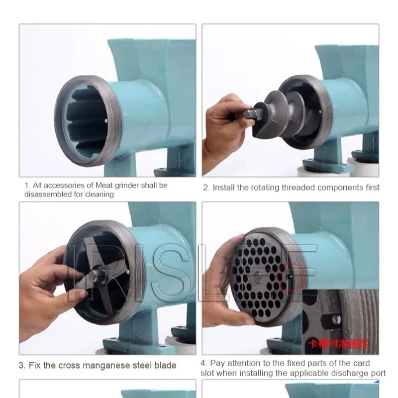 3000W Electric Chicken Skeleton Bone Fish Cutting Machine Crushing Machine Duck Rack Crusher