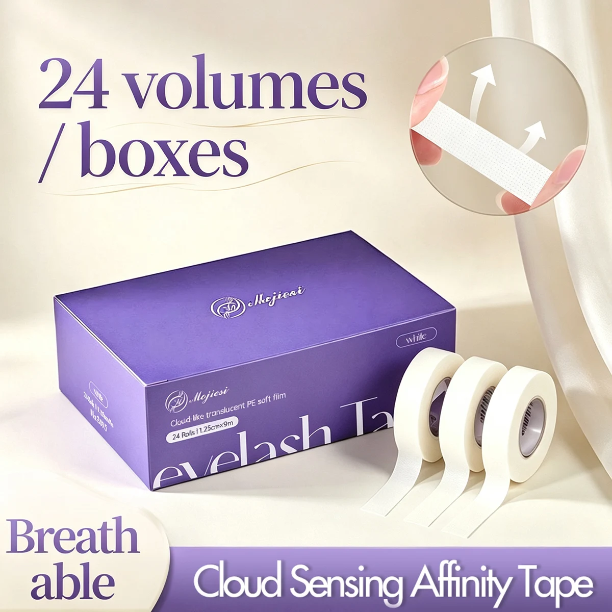 Eyelash Extension Class - 24pcs9MJapanese Eyelash Extension Tape with Box