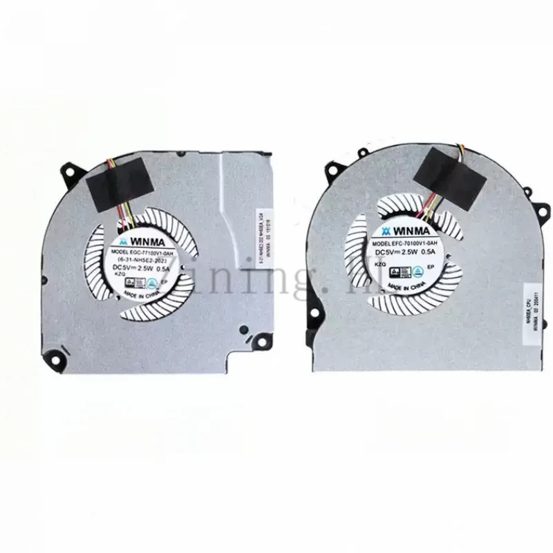 For Shenzhou War God Z7T-TA5NS NH50HK notebook CPU graphics card cooling fan