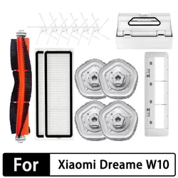 Mop For Dreame Bot W10 / W10 PRO Accessories Robot Vacuum Cleaner HEPA Filter Main Side Brush Mop Cloth pad Replacement Parts