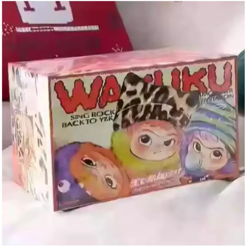 

Wow Ku Mao Mao Tide Fun Party Series Cool Baby Blind Box Figure Ornament Plush Children's Toys surprise box surprise box