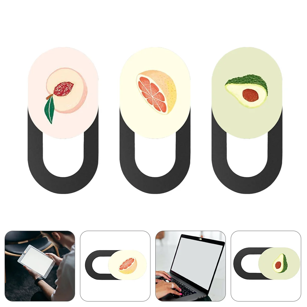 

3Pcs Webcam Slider Privacy Protectors Laptop Camera Cover Slide Anti-Peeping for Pc Mobile Phone and Tablet