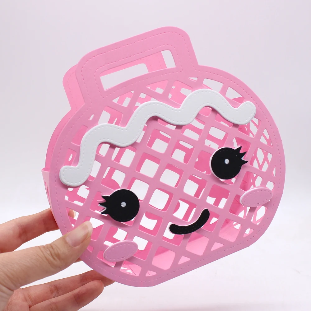 KSCRAFT Gingerbread Jelly Tote Bag Metal Cutting Dies Stencils for DIY Scrapbooking Decorative Embossing DIY Paper Cards