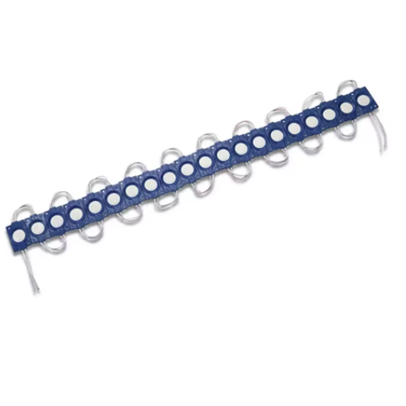 20 Buah Modul LED 12V Lampu COB Desain Iklan Lampu Latar Tanda Toko Spanduk Putih Hangat Merah Biru Kuning Merah Muda IP65 Tahan Air