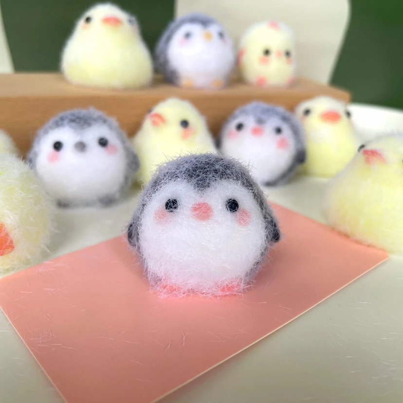 Sticky Tpr Squishy Mini Penguin Duck Stress Relief Squishy Nowa zabawka Fidget, mini zabawka do ściskania