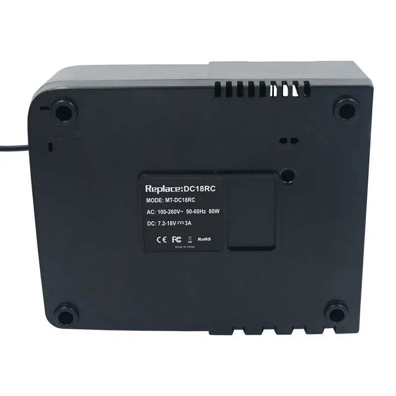 DC18RC شاحن بطارية ليثيوم أيون لماكيتا 14.4 فولت 18 فولت BL1830 Bl1430 DC18RC DC18RA الاتحاد الأوروبي التوصيل 3A الحالي 1 قطعة محول USB للهاتف