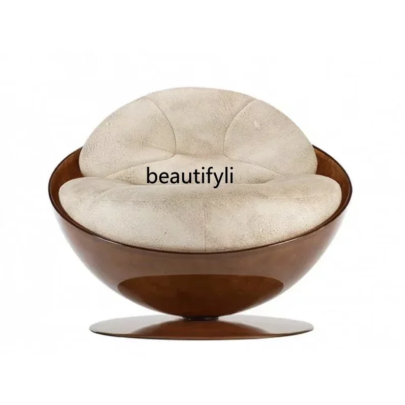 

Сиденье из FRP, дизайнерское полукруглое мягкое сиденье для дивана, креативное овальное кресло для приема специальной формы5203