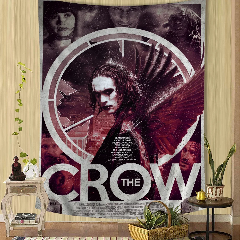 

Classic Movie T-The Crow Big Microfiber Beach Towels Quick Dry Towel Sand Beach Towels Pool Towel for Travel Swim Pool Yoga