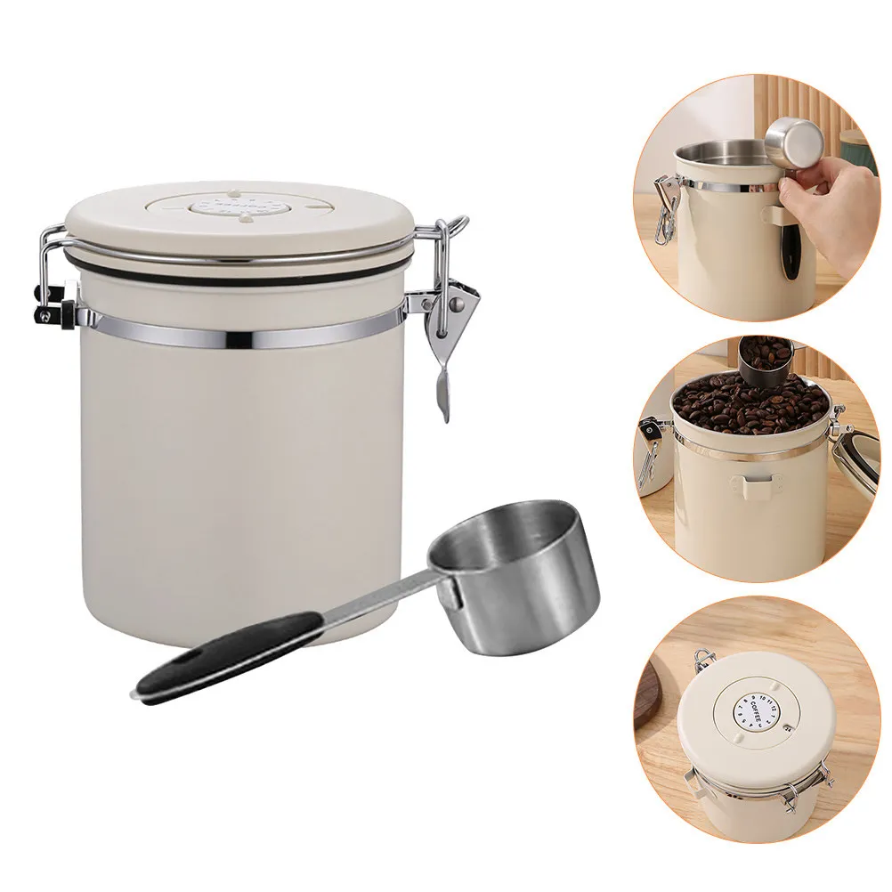 1set-premium-stainless-steel-airtight-food-storage-jar-set-for-coffee-beans-tea-grains-rice-dried-foods-with-sealed-lid