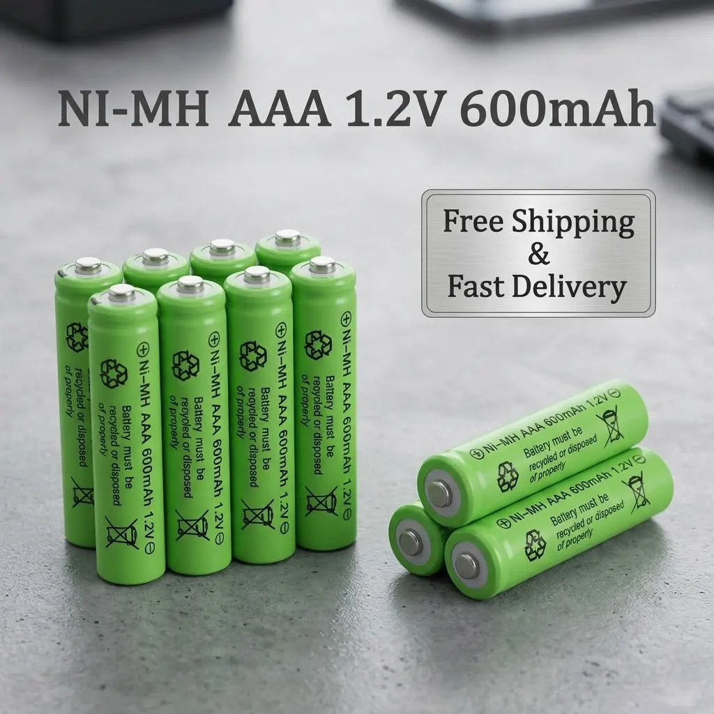 Aaa 1.2V 600Mah Nim…