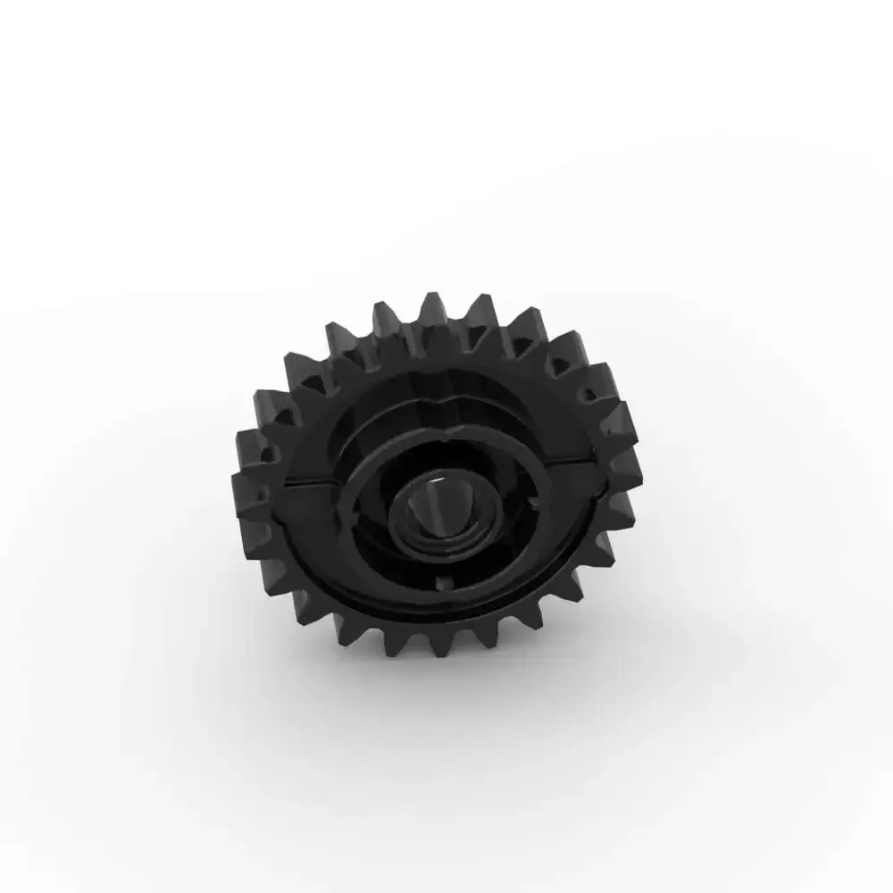 MOC 10PCS High-Tech Compatibe Gear 2471 24 Denti Casa Castello Mattoni Con Frizione Building Block Kit Su Entrambi I Lati Giocattoli Rari Regali