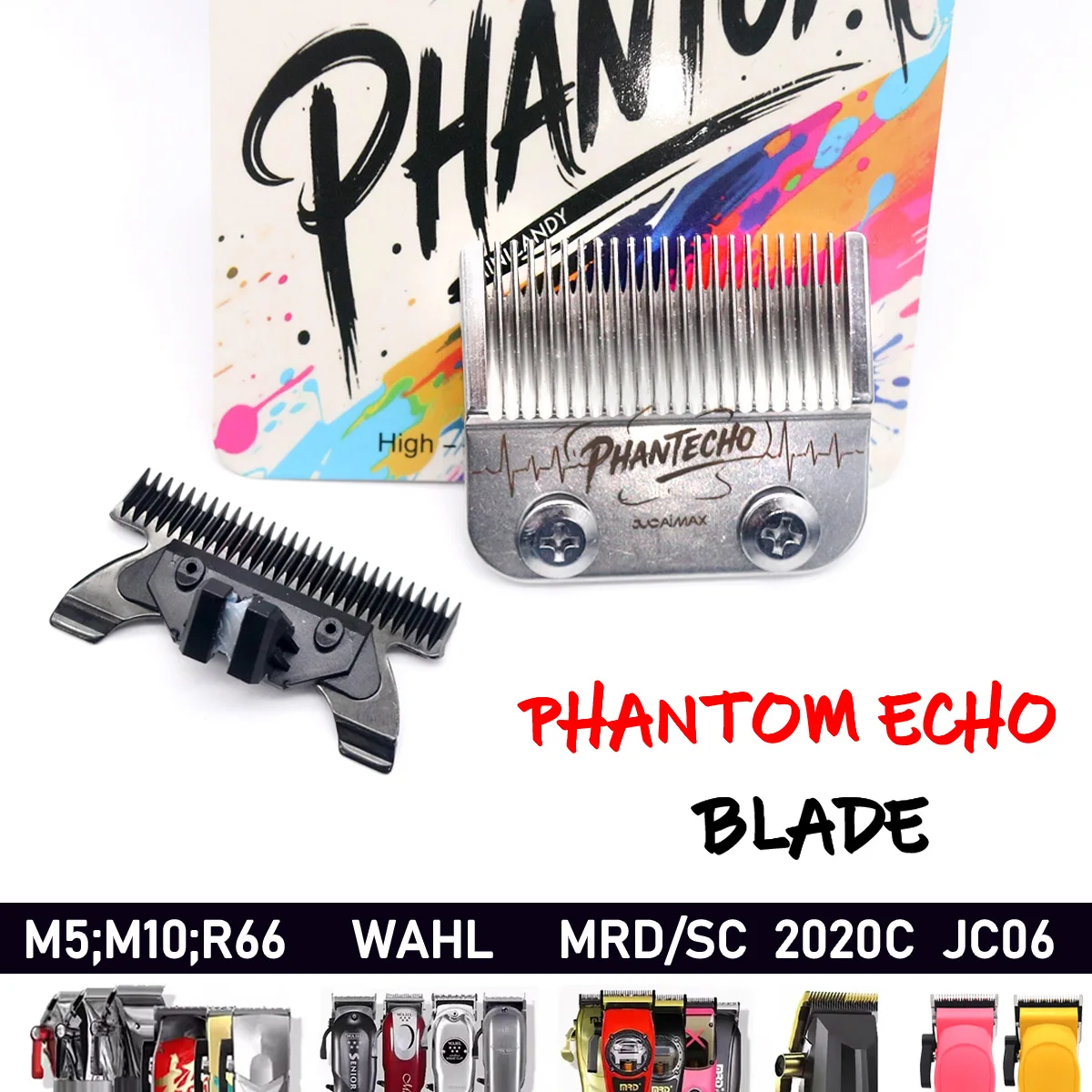 PHANTECHO Blade for JC06 H1 V001 8148 V003 R66 Professional Clipper Original Blade JUCAI Madeshow Wmark Kulilang Vgr