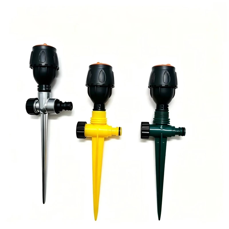 Drive Sprinkler with  Connectable Above Ground Sprinkler Watering System for Garden Plant Yard Lawn 360 Rotating Irrigation