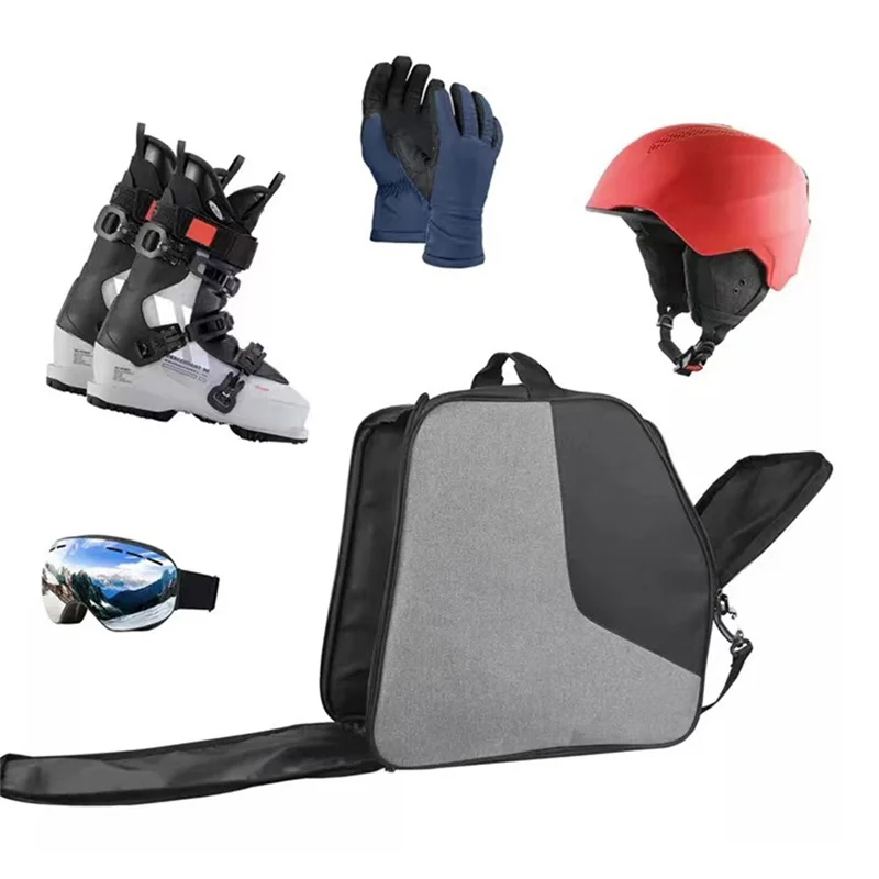 

YHOLI-Winter Snow Ski Bag - Waterproof Skiing And Snowboarding Gear Storage For Helmets,Outdoor Sports Equipment