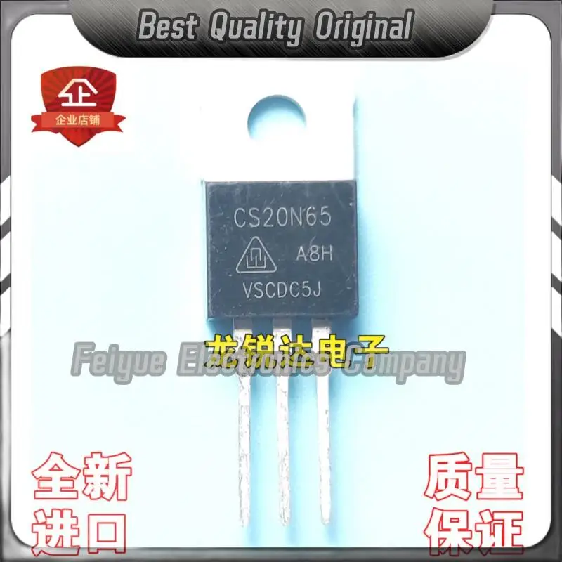 5PCS-20PCS   CS20N65 TO-220 MOS 20A 650V   Best Quality Imported Original