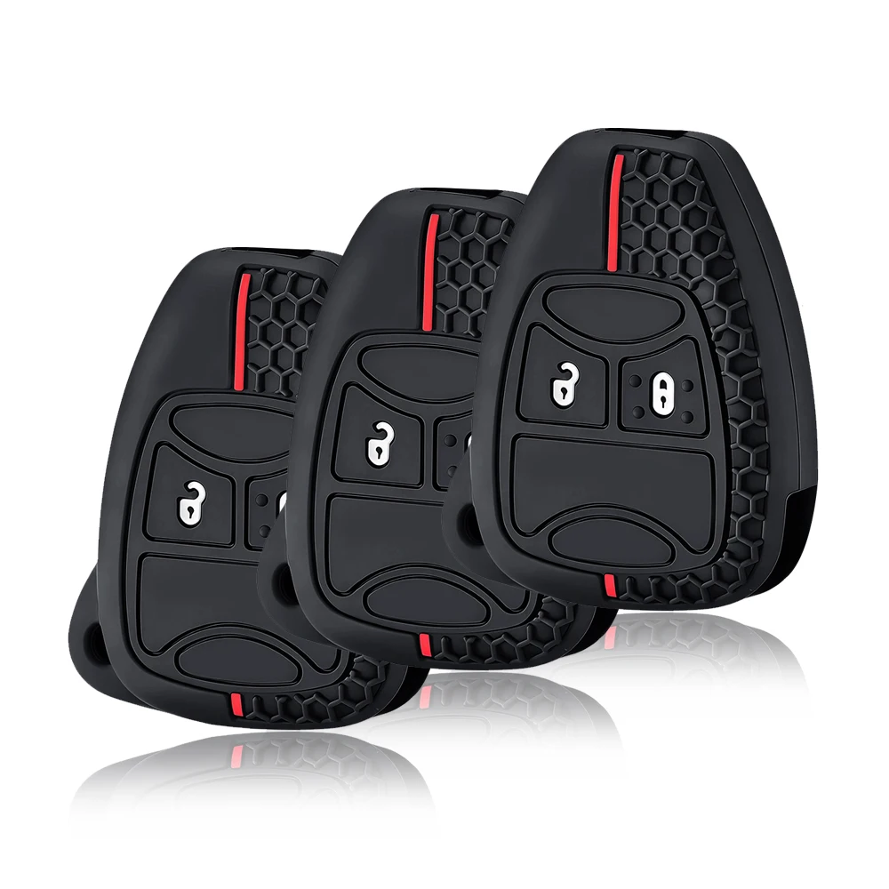 

For Dodge Avenger Caliber Cool Bo For Jeep Grand Cherokee Compass Patriot For Chrysler 300c Voyager PT Cruiser Key Case Cover