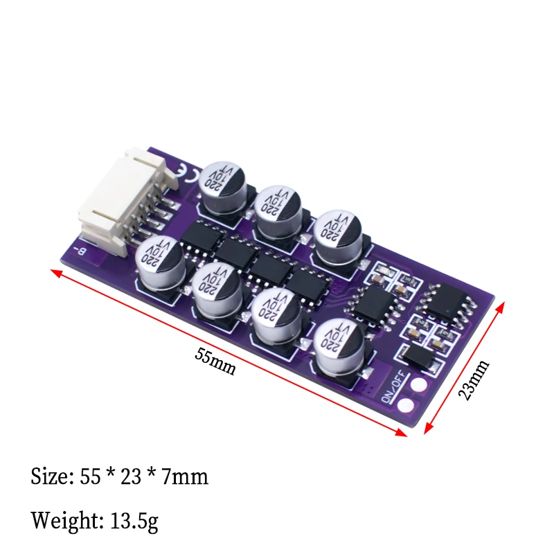 WAVGAT 3S 4S 5S 6S Lithium Battery Capacitive Active Equalizer Plate Energy Transfer High Precision Low Heat 1.2A