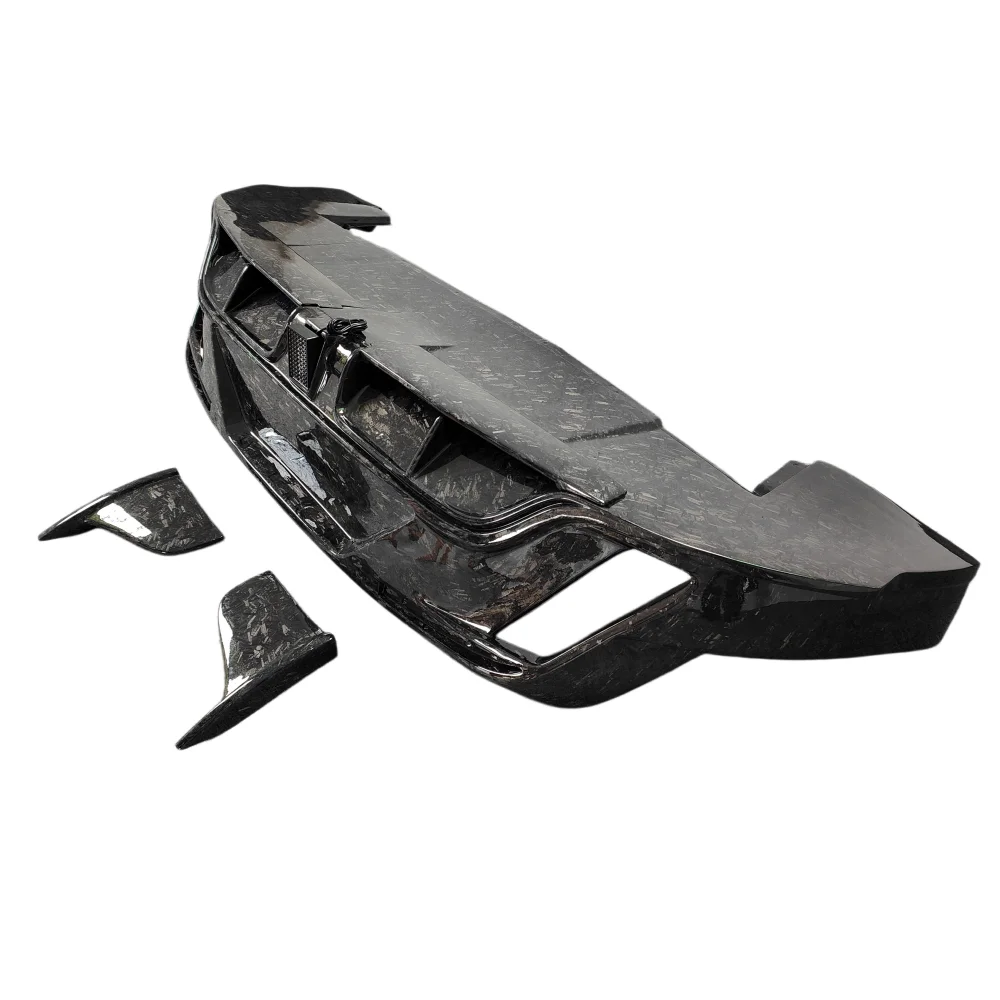 M-style Forged Carbon Fiber Rear Diffuser Body Kit for Porsche Taycan Upgrade, Rear Bumper Lip Car Customization Kit, Car Tools