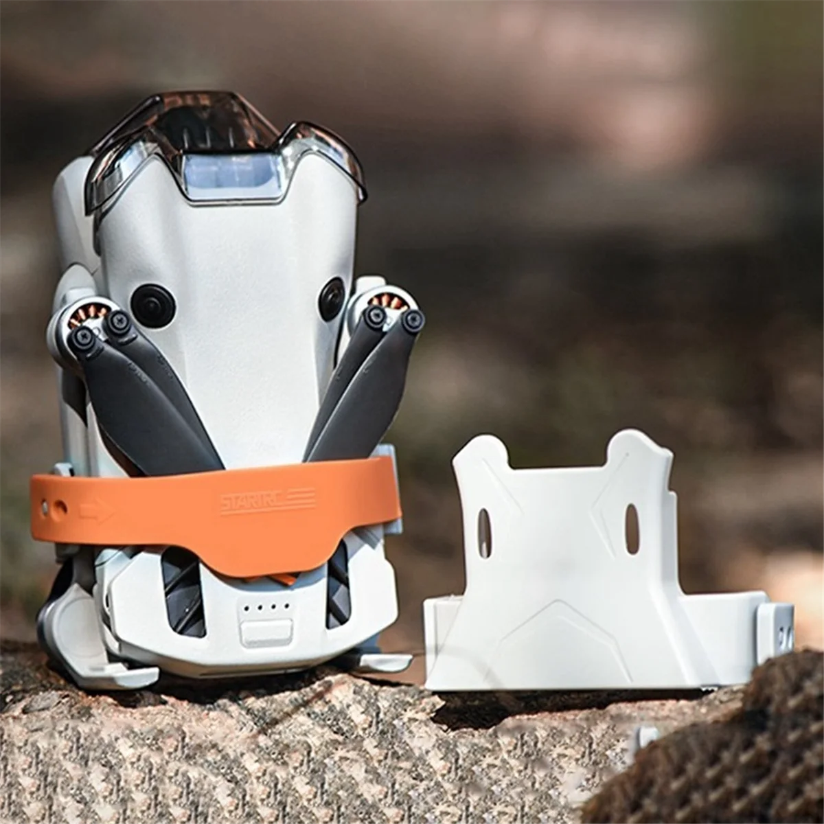 STARTRC for DJI Drone Mini4Pro Paddle Storage Fixer Multi-Functional Bundle Paddle Accessories,Light Gray