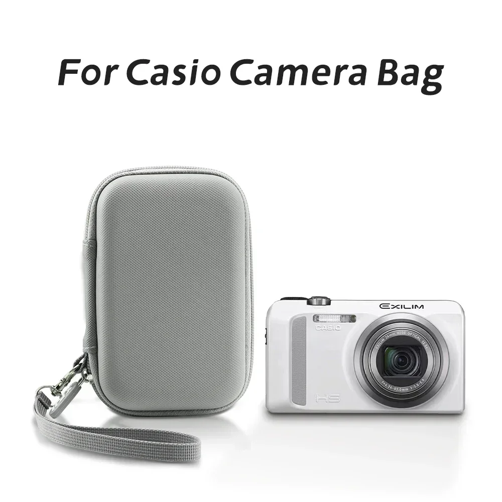 Waterproof Hard Case bag for Casio z60/z57/z110/z50/z110/z3000/z800/zs90/zs110/zr1200 Earphone Charger Data Cable U Flash Drive