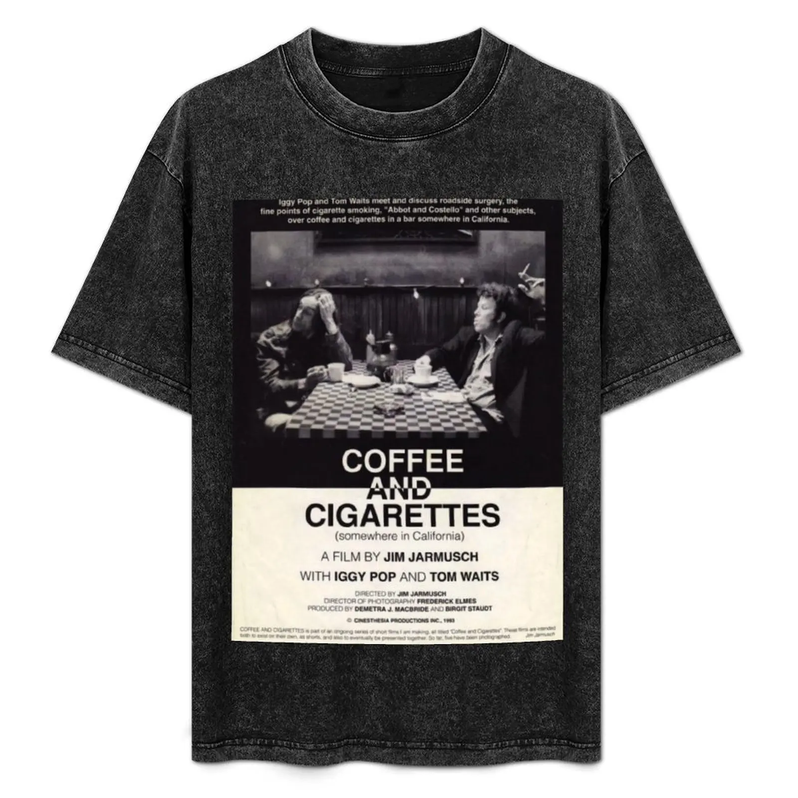 

Coffee and Cigarettes T-Shirt oversized vintage clothes essential t shirt gifts for boyfriend vintage t shirt men