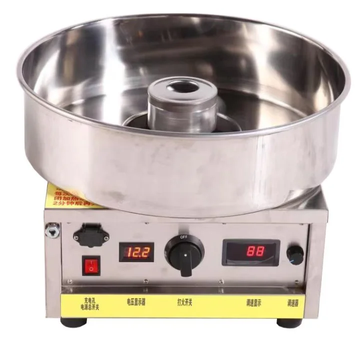 

Необычная машина для производства сахарной ваты, коммерческий газ 2024, новая модель, электрическая вращающаяся машина для производства сахарной ваты