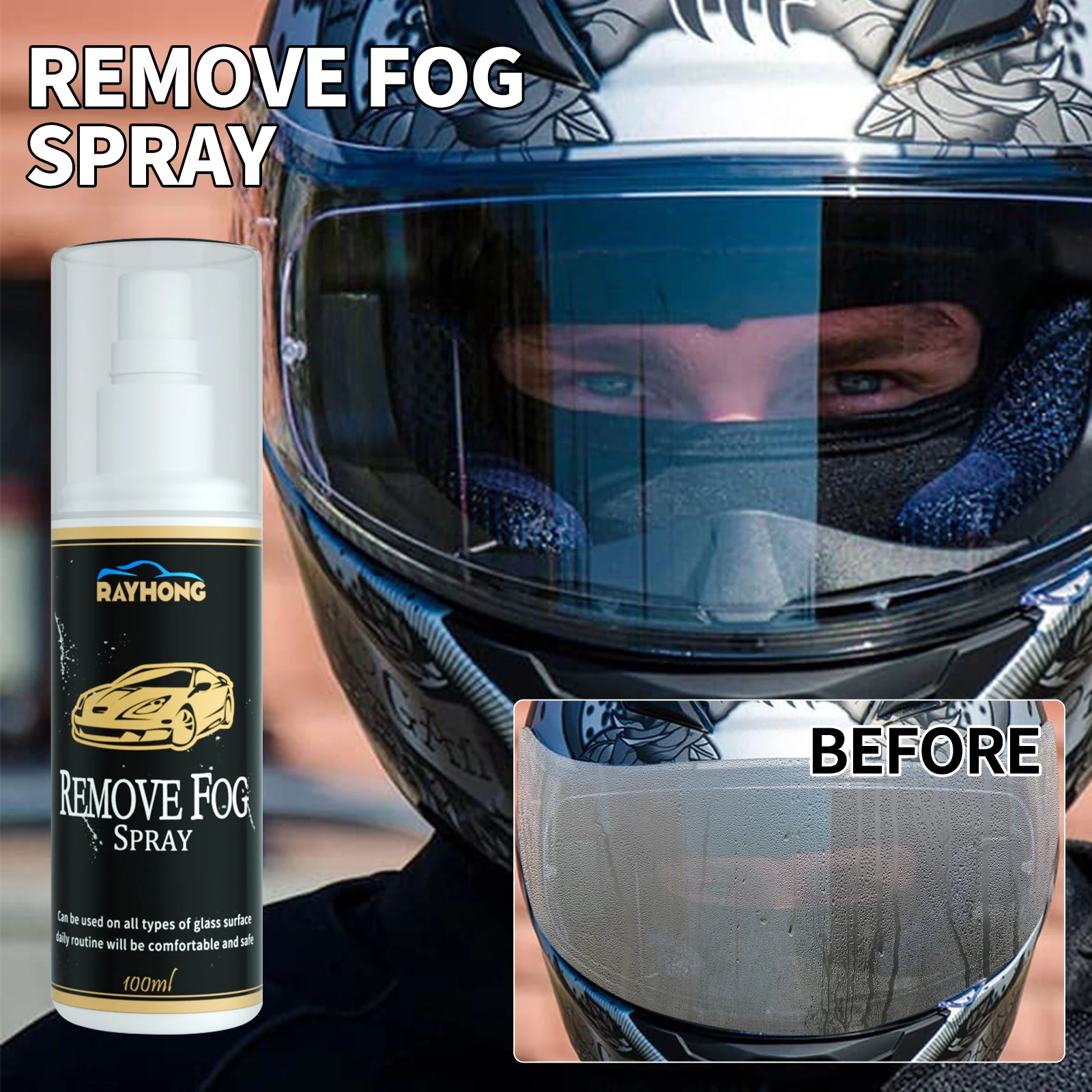 

Car Glass Fog Remover