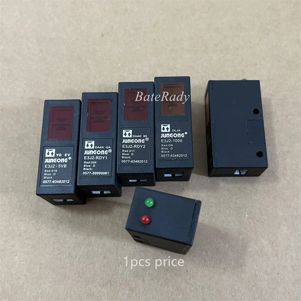 BateRady JUNGONG E3J2-5VB Band Sealer Photoelectric Switch,Inductive Switch Sensor E3J2-RDY1/E3J2-1000,1pcs price