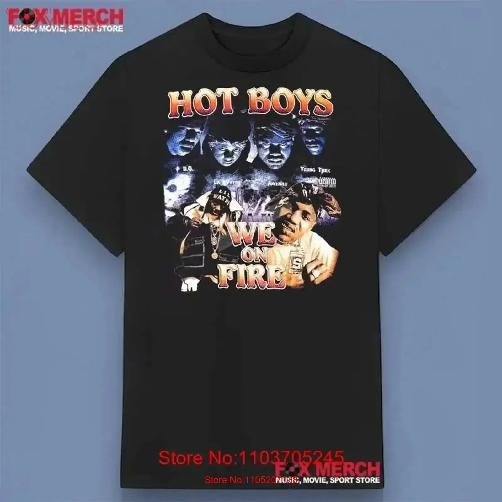 تي شيرت هوت بويز نحن ناري 2025 للمعجبين مقاس S 5XL عتيق مغسول أنيق جرافيك ممتد متعدد الاستخدامات ملابس الشارع الشهير