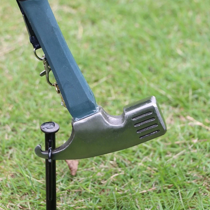 20oz Claw Hammer Multi‑Functional Tent Stake Remover Outdoor Camping Canopy Ground Nail Hand