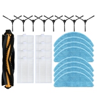 Y37A-For Blaupunkt Bluebot XBOOST / XPRO Replacement Accessories Main Side Brush Hepa Filter Mop Cloth