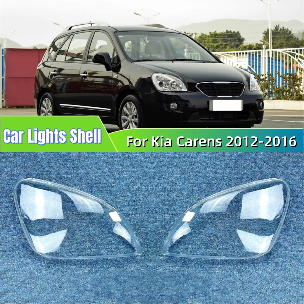 

For Kia Carens 2007 2008 2009 2010 2011 Car Accsesories Lampshade Headlight Glass Car Front Headlight Lens Cover Lights Shell