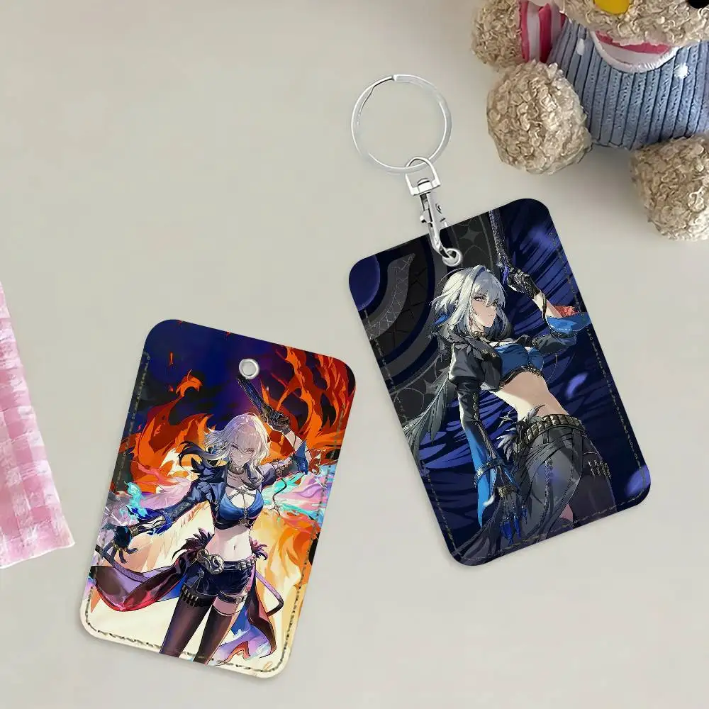 لعبة Wuthering Waves Galbrena حامل بطاقة المفاتيح حلقة رئيسية قفل الباب الوصول حافظة واقية للهدايا الأمنية #2