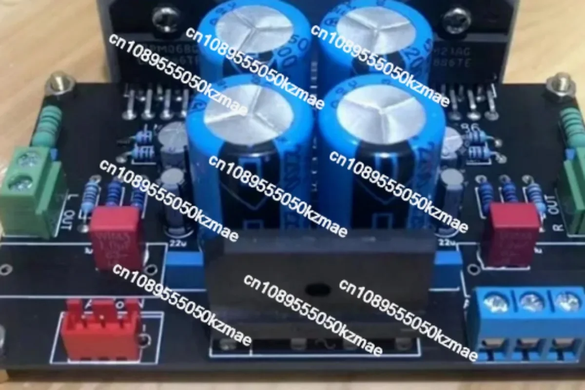 LM3886TF HiFi Power Amplifier Board Kit, Audiophile Grade 2.0 Dual Channel 68W Finished PCB, Compatible with 1875 / 7294