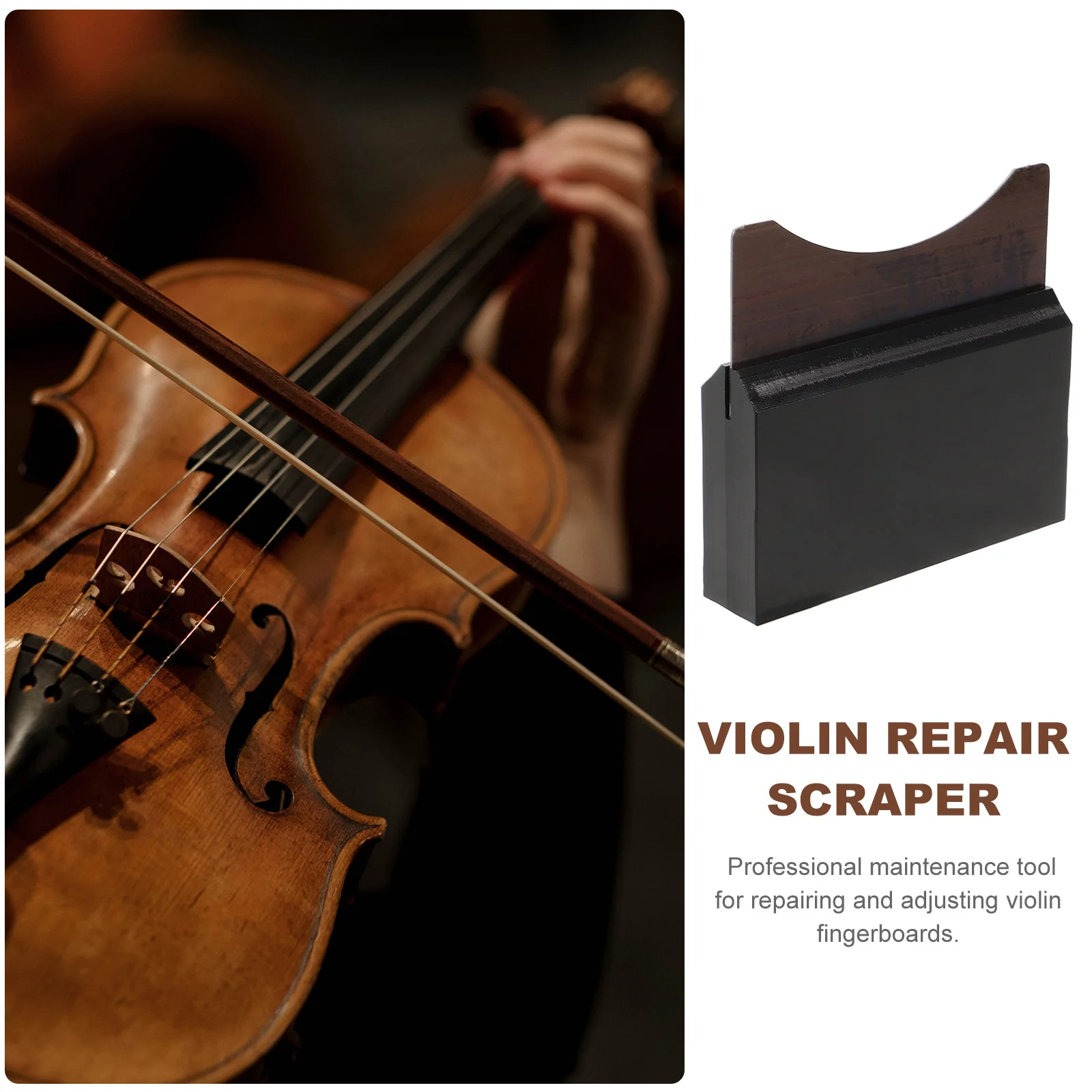 Violin Fingerboard Scraper Repair Correction Production Tool Luthier Kit Wood Maintenance Accessories Professional