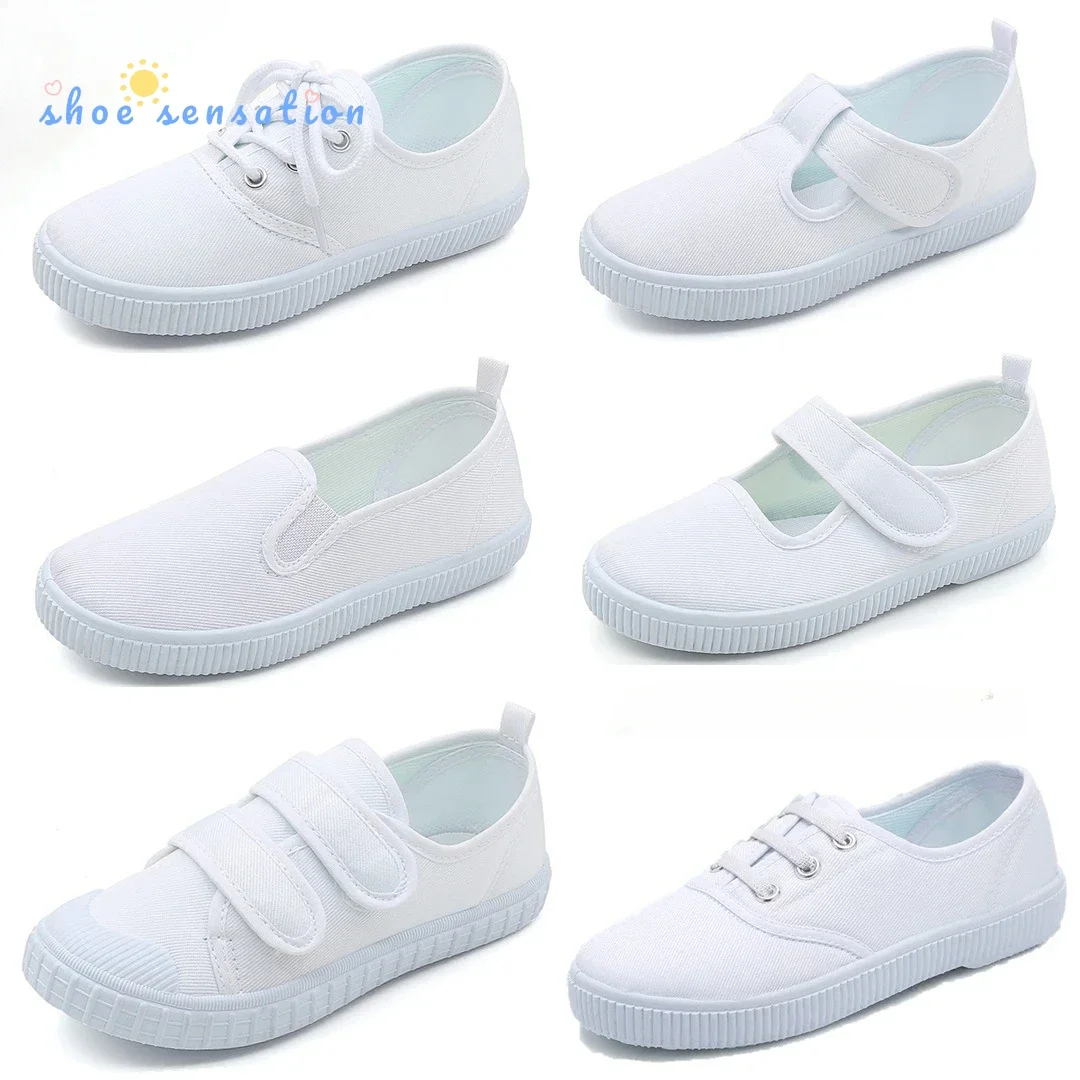 

Parent-child Shoe Kid Canvas Shoes Spring Boy Casual Shoe Girl Sport Shoes dance shoe Kid Sneakers Little White ShoeZapatos Niña