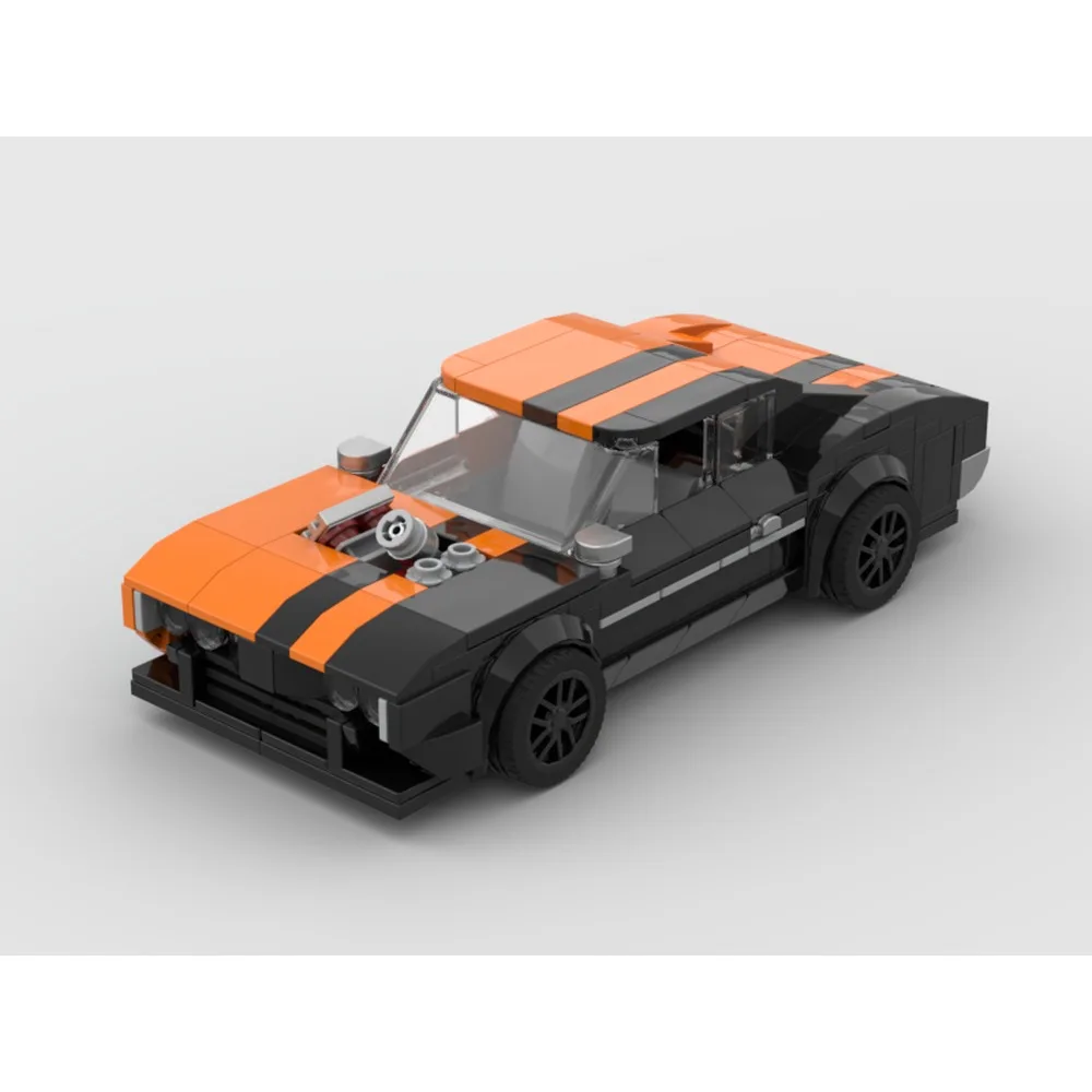 

2025 442Oldsmobile City Speed Champions Racer Cars Sports Vehicle Building Moc Blocks Creative Garage Toys Christmas Child Gift
