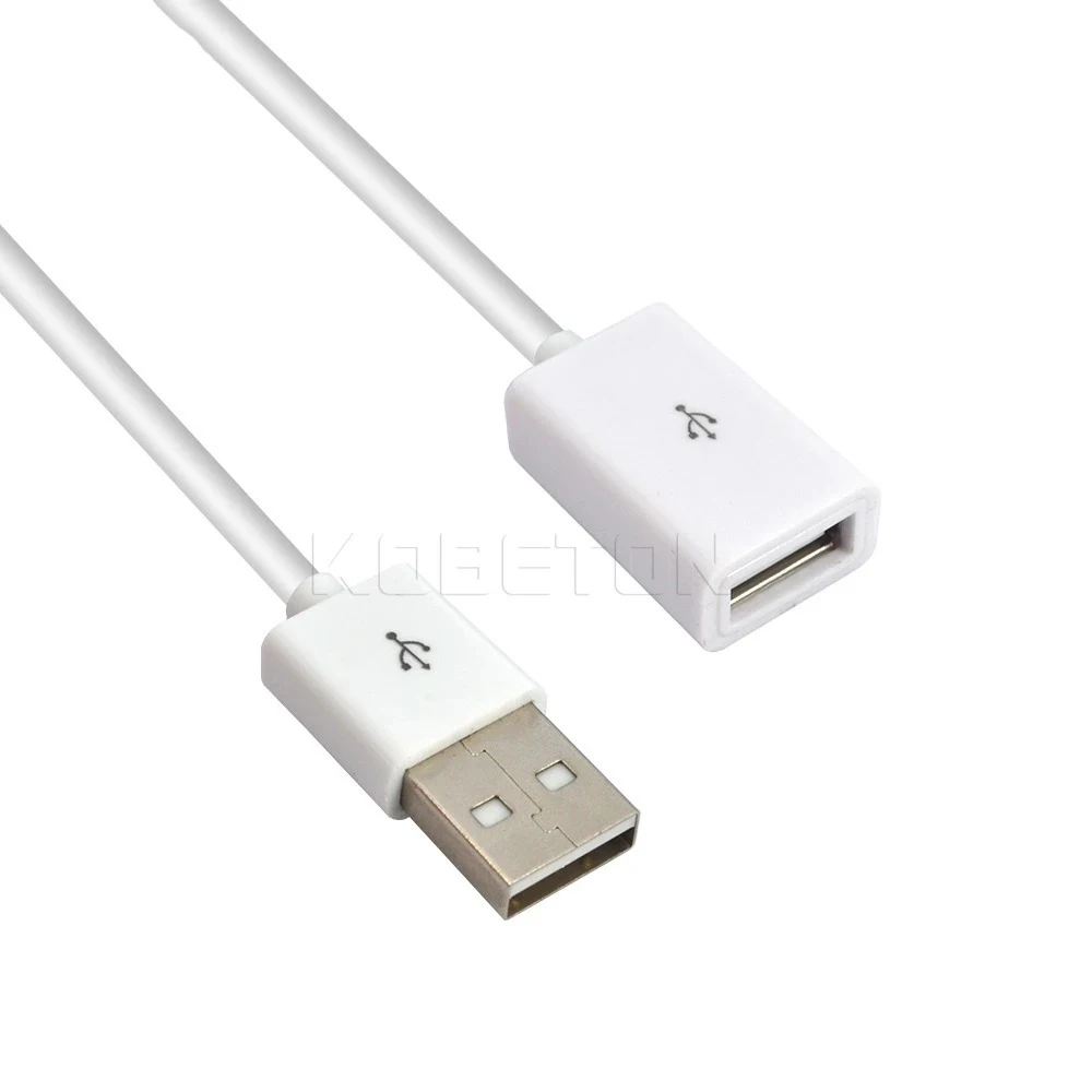 USB 2.0 A Male to Female Extension Data Extender Charge Extra Cable for iphone 6 Plues Samsung Note4 S6 Edge Laptop Cord