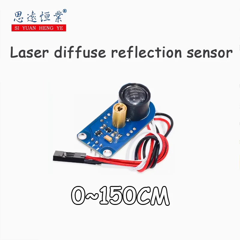 1pcs obstacle avoidance distance of the tracking module of the diffuse laser sensor is black and white linear gray scale detecti