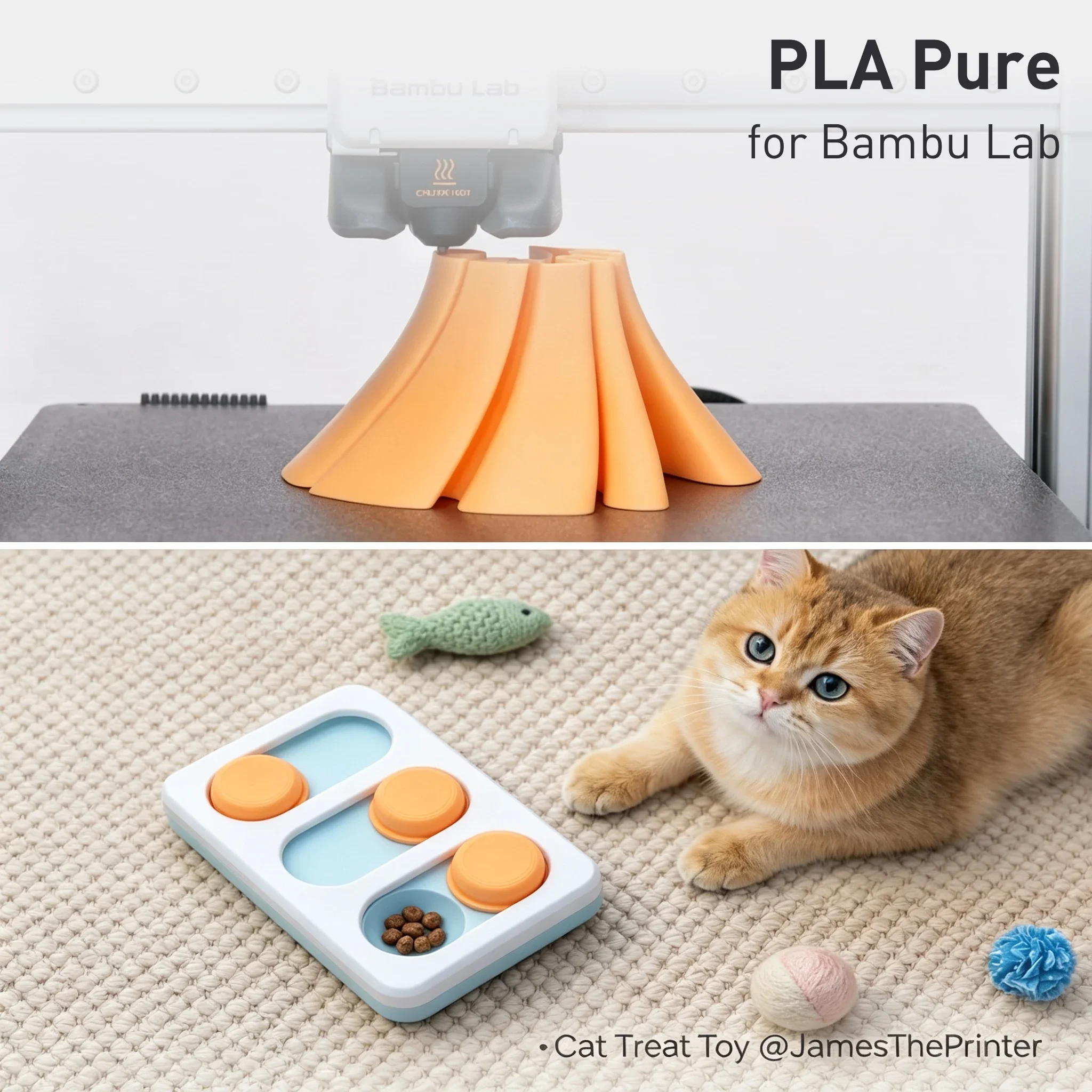 for Bambu Lab Original PLA Pure 3D Printer Parts